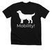 Mobility, a Solid Black Blend Premium Unisex Tee