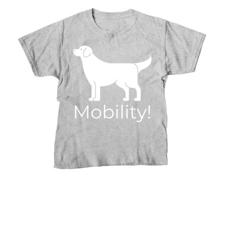 Mobility, a Sport Grey Youth Unisex Tee
