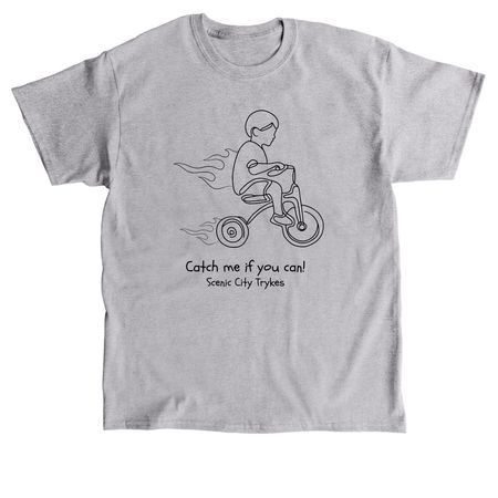 Catch me if you can!, a Sport Grey Classic Unisex Tee