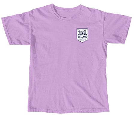VBS 2026, a Neon Violet Comfort Colors Unisex Tee