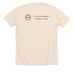 Galentine's Meet Tee, a Heather Soft Cream Premium Unisex Tee (back-view)