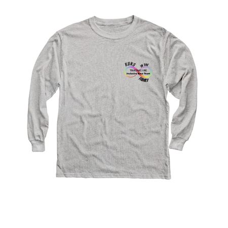 Runs in the family.&nbsp;, a Sport Grey Youth Long Sleeve Tee