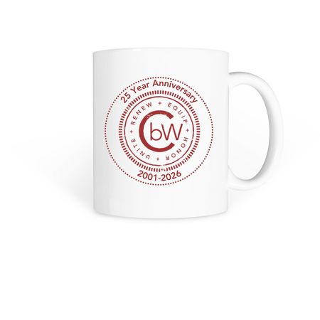 25 Year Coffee Mug, a White Coffee Mug