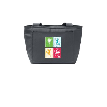 CSAW Lunch Tote, a Grey Steel Insulated Lunch Tote
