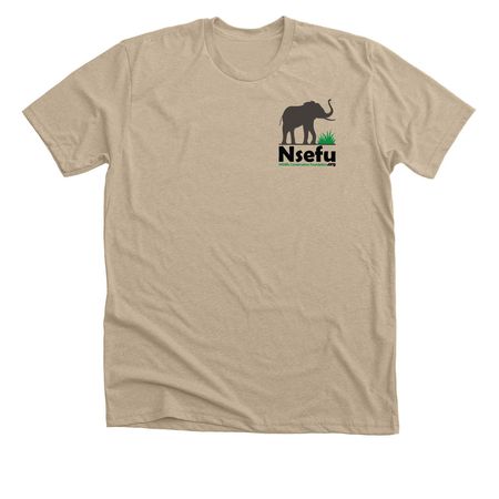 Unisex Tee w/ Logo, a Heather Tan Premium Unisex Tee