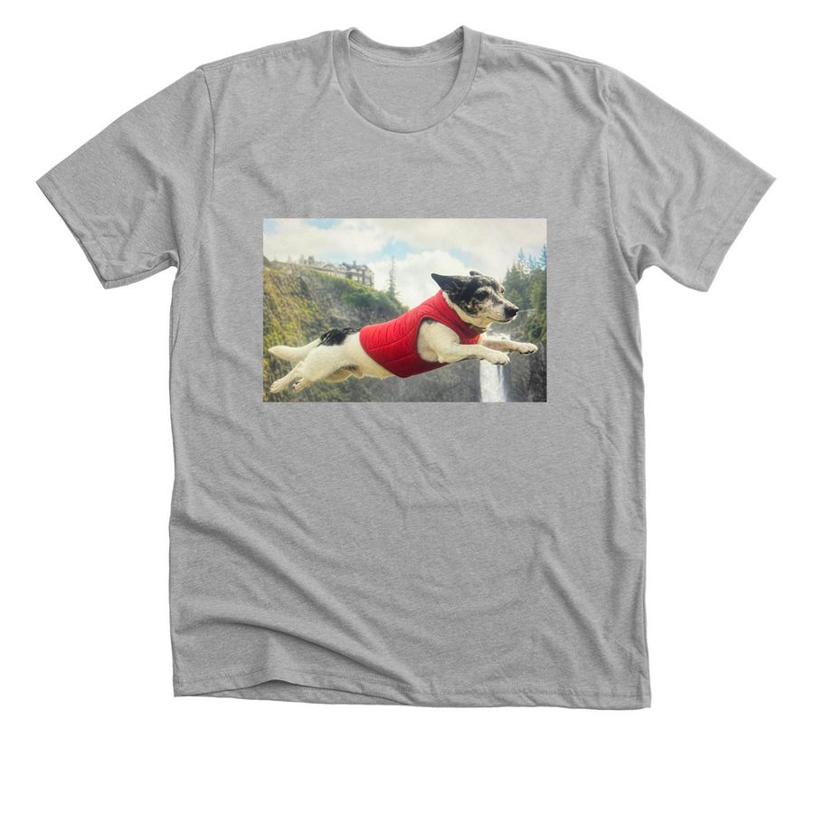 Pablo's Fundraiser for Dog Gone Seattle, a Athletic Heather Premium Unisex Tee