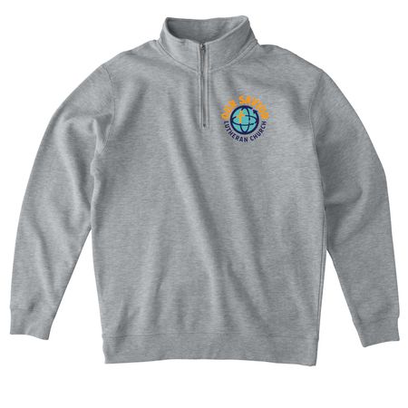 OSL T-Shirts&nbsp;, a Grey Heather Midweight Quarter Zip Pullover