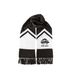 Bundle on Up, a Black/ White Two-Tone Gameday Scarf