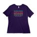 GWHVA Values, a Team Purple Women?s Relaxed Cotton Tee