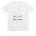 BACO *New Olympic Teams/Baco Pride, a Solid White Blend Premium Unisex Tee