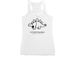 ITTY-BITTYSAURUS, a White Women's Racerback