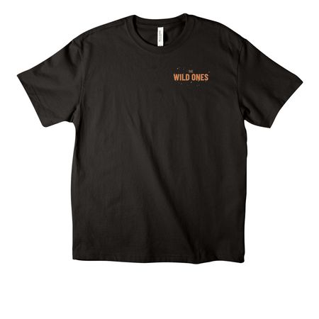 Here for the wild ones&nbsp;, a Black Unisex Heavyweight Tee