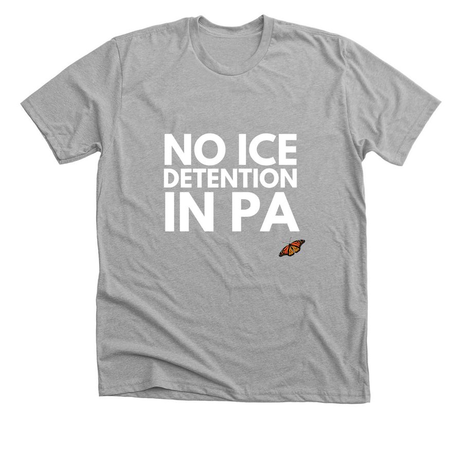 Shut down Moshannon&nbsp;, a Athletic Heather Premium Unisex Tee