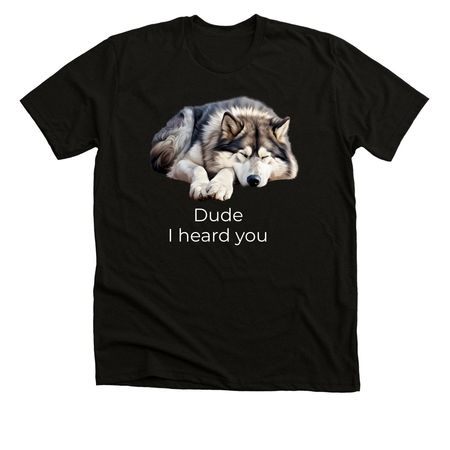 Help keep our Moots cool!, a Black Heather Premium Unisex Tee