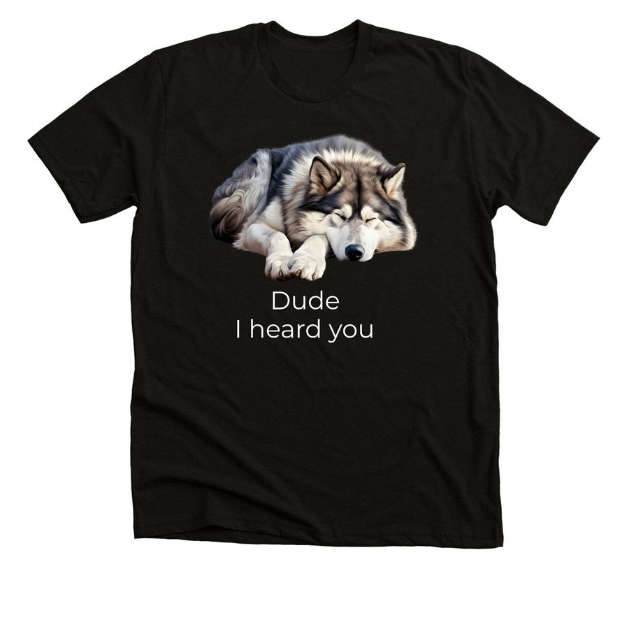 Help keep our Moots cool!, a Black Heather Premium Unisex Tee