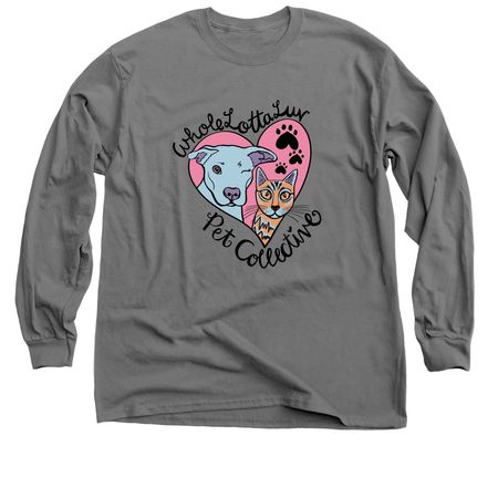 Pets People Luv, a Charcoal Classic Long Sleeve Tee