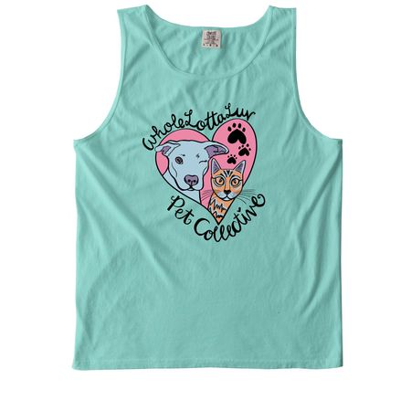 Pets People Luv, a Chalky Mint Comfort Colors Tank Top