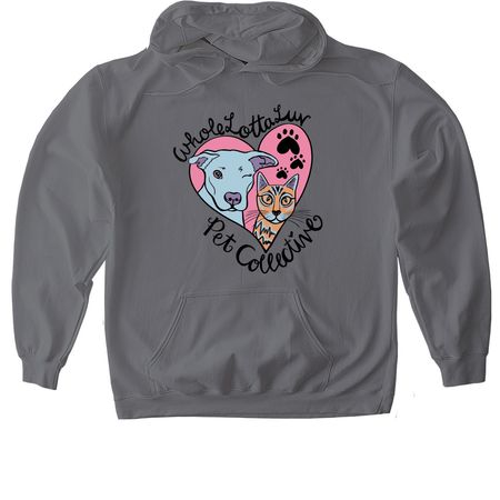 Pets People Luv, a Charcoal Gildan Softstyle Pullover Hoodie