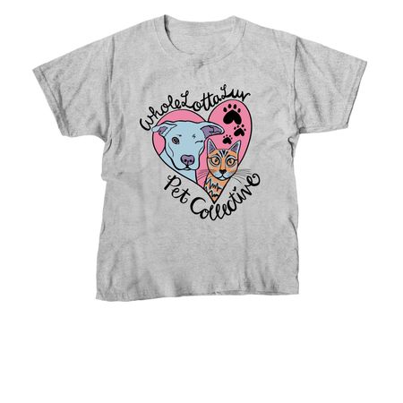 Pets People Luv, a Sport Grey Youth Unisex Tee