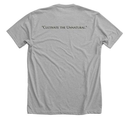 CarnageCultivate, a Athletic Heather Premium Unisex Tee (back-view)