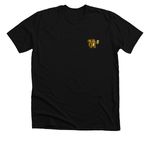 GP 2026, a Solid Black Blend Premium Unisex Tee (back-view)