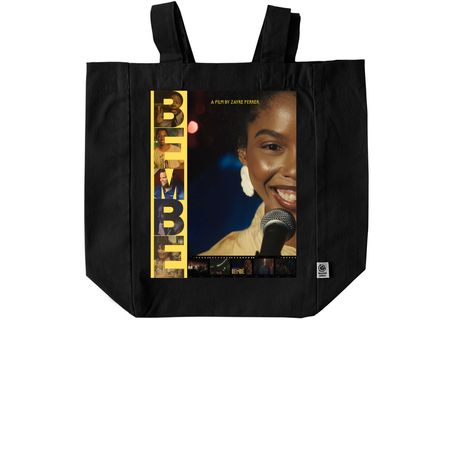 Bemb? Movie Tote, a Black Recycled Cotton Tote Bag