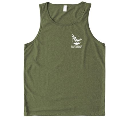 NCLC Tank Top, a Olive You Green Allmade Eco Triblend Tank