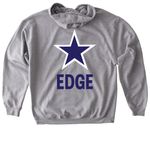 EDGE MERCH 2026, a Sport Grey Gildan Softstyle Pullover Hoodie (back-view)