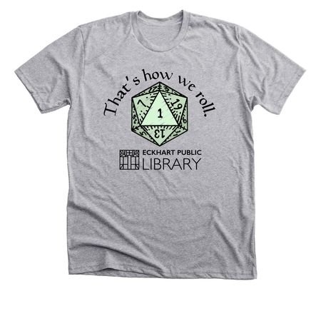 D&D, a Athletic Heather Premium Unisex Tee