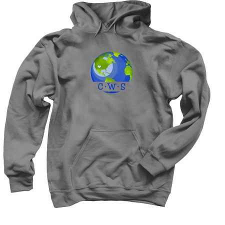 CWS Staff Hoodies, a Charcoal Pullover Hoodie