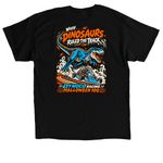 2026 Halloween 100 - Dynoco Racing, a Black Classic Unisex Tee (back-view)