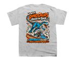 2026 Halloween 100 - Dynoco Racing, a Sport Grey Youth Unisex Tee (back-view)