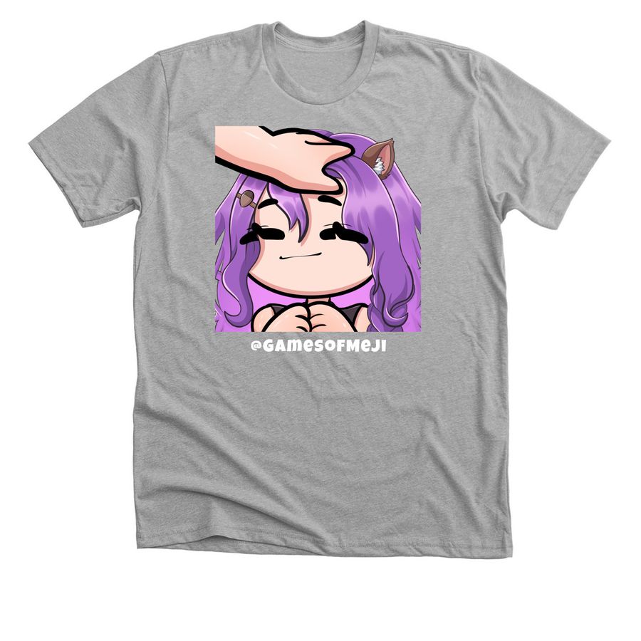 Headpat, a Athletic Heather Premium Unisex Tee