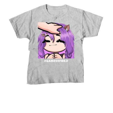 Headpat, a Sport Grey Youth Unisex Tee