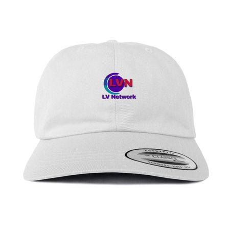 LV Hat, a White Printed Classic Baseball Cap
