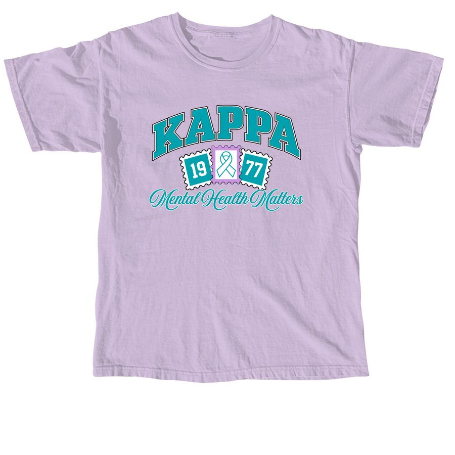 2026 Suicide Prevention Month, a Orchid Comfort Colors Unisex Tee