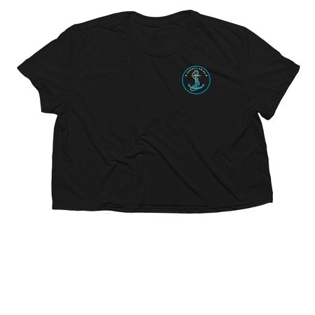 SB Westie Wednesdays - OG Black, a Black Women?s Flowy Cropped Tee