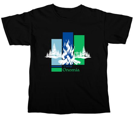 Bonfire, a Black Comfort Colors Unisex Tee