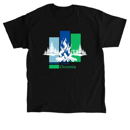Bonfire, a Black Classic Unisex Tee