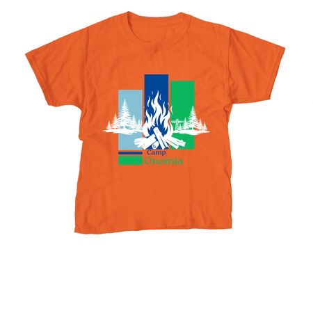 Bonfire, a Orange Youth Unisex Tee
