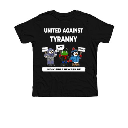 United We Stand, a Solid Black Blend Premium Youth Tee