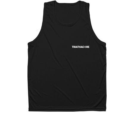 Triathacore workout gear, a Black Unisex Performance Tank