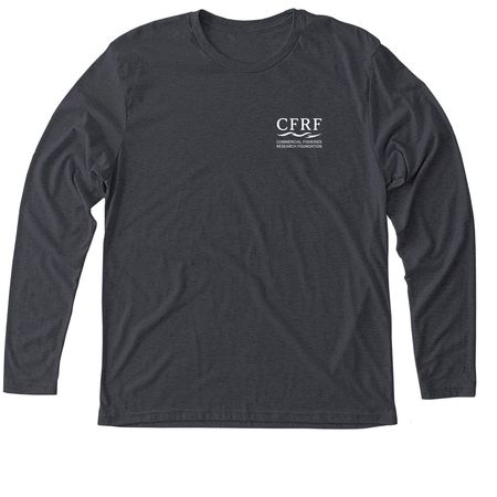 CFRF Wave Merch, a Vintage Navy Triblend Long Sleeve Tee