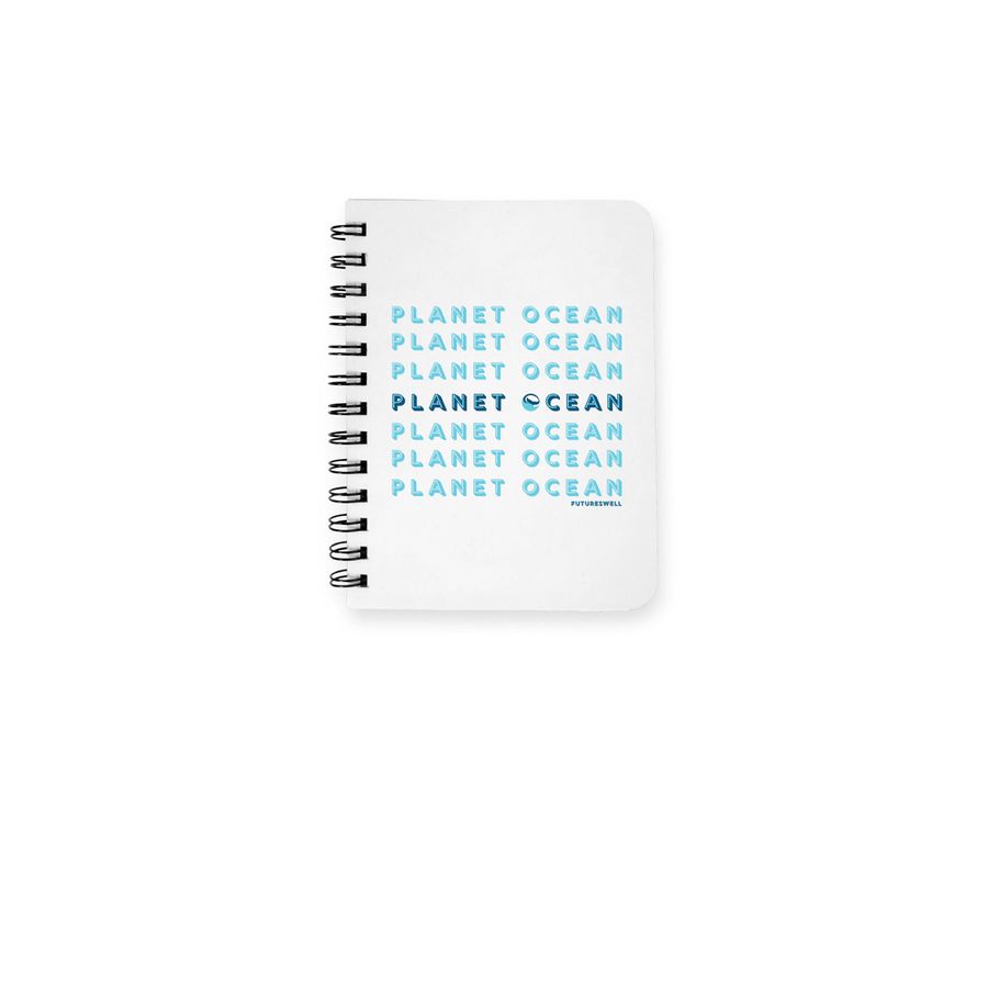 Every Day Notebook, a White Spiral Notebook