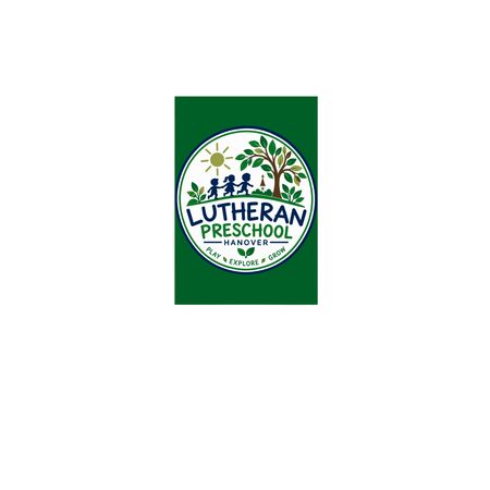 Home Decor, a White 12" x 18" Yard Flag
