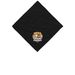 Shiba Saviors Bandana, a Black Cotton Bandana
