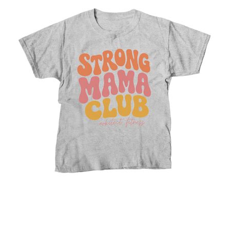 Strong Mama Club, a Sport Grey Youth Unisex Tee