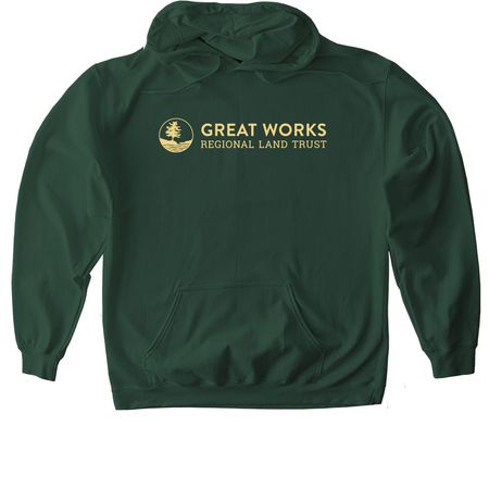 GWRLT Logo, a Forest Green Softstyle Pullover Hoodie