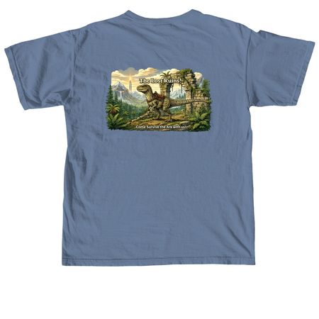 Come Survive the Ark with us!, a Blue Jean Comfort Colors Unisex Tee