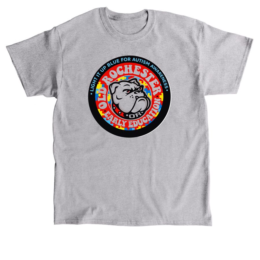 Light it up Blue!, a Sport Grey Classic Unisex Tee